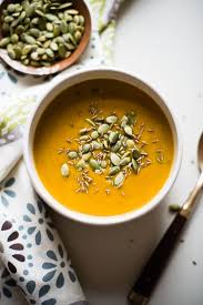 Slow Cooker Creamy Pumpkin Soup Cafejohnsonia Com Pumpkin Soup Vegan Slowcooker Crockpot Pumpkin Soup Slow Cooker Pumpkin Soup Pumpkin Soup Recipe