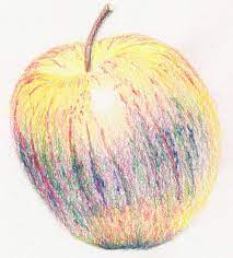 You need to follow just five simple steps. How To Draw A Juicy Apple Using Coloured Pencil