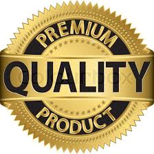 Premium quality guaranteed golden ... | Stock vector | Colourbox
