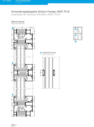 Schuco Schuco Fenster Aws 75 Si Schuco Window Aws 75 Si Pdf Kostenfreier Download