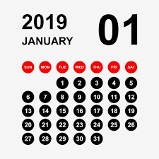 2019 Calendar January Calendar Calendar 2019 Calendar 2019 2019 Calendar January Calendar 2019 Png Transparent Clipart Image And Psd File For Free Download Printable Calendar Template Calendar Template Printable Calendar