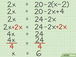 If we take your approach and add 20 to both sides, look at what happens: 3 Ways To Solve Equations With Variables On Both Sides Wikihow