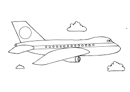 Supercoloring.com is a super fun for all ages: Drawing Plane 134854 Transportation Printable Coloring Pages