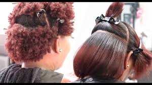 Highlights for black hair can be of any color, tone or combination. Silk Press On 4z Natural Hair Video Black Hair Information