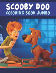 Scooby doo coloring book cover publicity cel hanna barber. Scooby Doo Coloring Book Jumbo Scooby Doo Coloring Books For Kids 25 Pages Size 8 5 X 11 By Creative Book Publishing