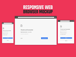 Responsive Web Browser Mockup Responsive Web Mockup Browser