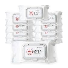 Khăn giấy ướt đa năng tinh khiết Hàn Quốc an toàn cho da - Giấy vệ sinh |  VietMart.co
