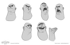The Butcher Biff On Behance In 2020 Character Design Character Design Male Visual Development