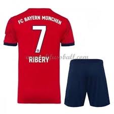 Bayern Munchen Fussballtrikots Kinder 2018 19 Franck Ribery 7 Heim Trikotsatz Kurzarm Fussball Trikot Kinder Fussballtrikots Bayern Munchen Trikot