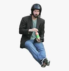 Transparent Sad Keanu Png Keanu Reeves Meme Png Download Kindpng