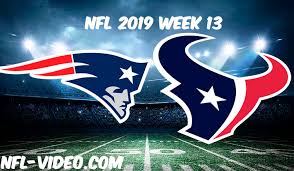 Now we know when they'll be playing, with all 256 nfl games slotted out carefully by the league's talented schedule planners to try and create a semblance of competitive balance for every. New England Patriots Vs Houston Texans Full Game Highlights Nfl 2019 Week 13 Nba Full Game Highlights