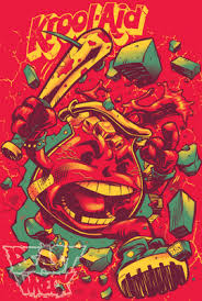 Kool Aid Man Art Cartoon Art Artwork