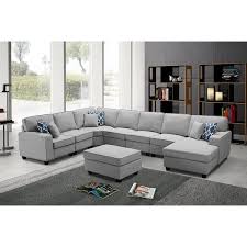 It is not the same as item 1355974, thomasville artesia fabric sectional with ottoman, which is available online $1,199, fewer pieces, and does the process: Irma 8 Piece Light Grey Linen Modular Sectional Sofa Set On Sale Overstock 30081710