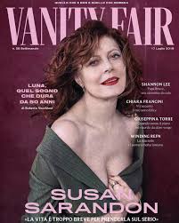 Si pensa che si debba scegliere, a hollywood. Susan Sarandon Vanity Fair Italia 07 17 2019 Cover And Photos Celebmafia