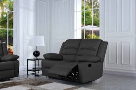 Traditional Classic Reclining Sofa Set Real Grain Leather Double Recliner Loveseat Single Chair Grey See The Picture Reclining Sofa Sofa Set Single Chair