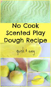 8 playdough activities for toddlers. No Cook Scented Play Dough Recipe