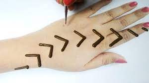 Unique v letter tattoos | beautiful v letter mehndi tattoo | latest v alphabet . Mehndi Design From Letter V Archives Beautyzing