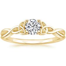 18k White Gold Entwined Celtic Love Knot Ring In 2020 Love Knot Ring Celtic Love Knot Diamond Bar Necklace