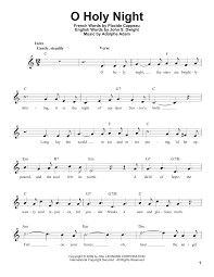O Holy Night Sheet Music Adolphe Adam Pro Vocal