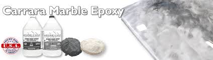 Which is the best marble to use with carrara marble? Carrara Marble Epoxy Kits