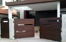 Video model pintu paling baru!. 60 Desain Pagar Rumah Minimalis Paling Diminati Rumahku Unik