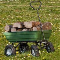 Chariot De Jardin Remorque Jardin Jardin Vert Jardins