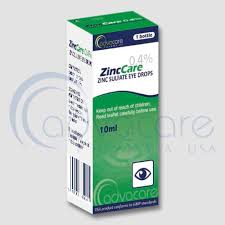 Made in the usa (40). Zinc Sulfate Eye Drops Advacare Pharma