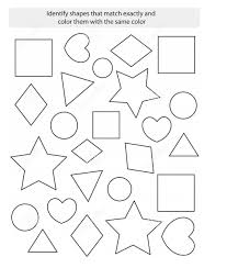 Color By Shape Worksheet Shapes Worksheet Kindergarten Shapes Worksheets Kindergarten Drawing