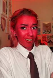 Anger inside Out Costume Red Shirt