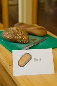 Minecraft Bread Minecraft Party Supplies Minecraft Party Minecraft Party Food
