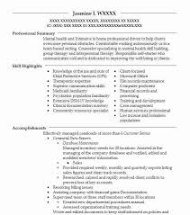 Intensive In Home Counselor Resume Example Youth Development
