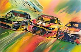 Most of the local tracks are closed for the nascar race. Racing And Art Come Together For A Great Daytona International Speedway Facebook