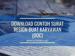 Seandainya tidak sesuai silahkan simak. Doc Contoh Surat Resign Karyawan Yang Baik Dan Benar Format Word