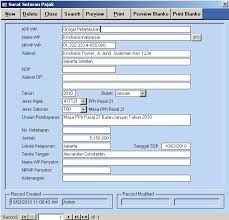 Adalah sebuah keharusan bagi orang atau badan usaha untuk mengurus npwp. Download Gratis Software Formulir Surat Setoran Pajak Ssp