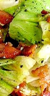 Wilted Lettuce With Hot Bacon Dressing Killed Lettuce Recipe Lettuce Salad Recipes Hot Bacon Dressing Lettuce Recipes