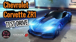 Asphalt 8 Chevrolet Corvette Zr1 Test Drive Super G Black Youtube
