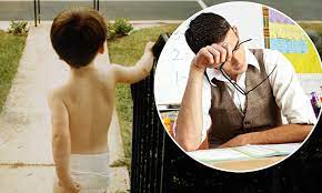 You quickly put the nappy on him and he stood back up. Why I Blame Middle Class Mothers For The Six Year Olds Sent To School In Nappies By One Of The Teachers Left To Change Them Daily Mail Online