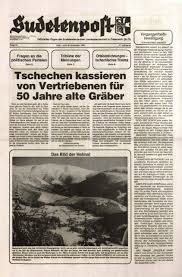 Check spelling or type a new query. Tschechen Kassieren Von Vertriebenen Fur 50 Jahre Sudetenpost