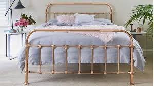 Black, grey, blue, gold, and white. Shelby Queen Bed Rose Gold Beds Suites Bedroom Beds Manchester Harvey Norman Australia Rose Gold Bed Gold Bed Gold Bed Frame