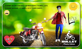 Come and play this new motorcycle game 2021 on difficult tracks with challenging bike stunts. Bullet Bike Photo Editor For Pc Windows Or Mac For Free