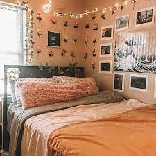 Orange Theme College Dorm Room Idea Dorm Room Colors Cool Dorm Rooms Dorm Room Themes