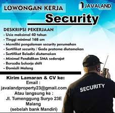 Gaji satpam lamongan gresik / dinas ketahanan pangan kabupaten lamongan sosialisasi. Lowongan Security Satpam Malang Gibran Waluyo 9 Jul 2020 Loker Atmago Warga Bantu Warga