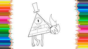 bill cipher coloring book gravity falls pages videos for child fall free coloriage chauve-souris imprimable