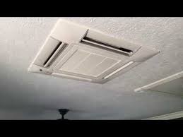 Looking for a ceiling cassette mini split air conditioner and heat pump? Daikin Ceiling Cassette Mini Split Youtube