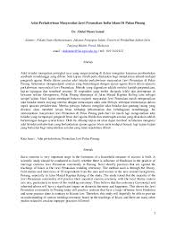 Adat perkawinan banjar di desa kempas jaya kec. Doc Adat Perkahwinan Masyarakat Jawi Peranakan Di Pulau Pinang Full Paper 11 Abdul Munir Ismail And Sungaiserai Langat Academia Edu