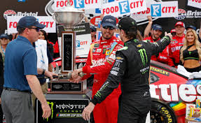 Nascar driver kyle busch was involved in a serious accident at daytona international speedway as nascar.com confirmed he would, busch addressed the media and discussed his status. Kyle Busch Beats Brother To Grab 8th Bristol Win Ctv News
