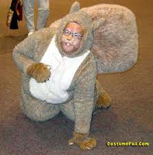 Pin By Cathy Rundell On People As Animals Almost Always Creepy Animal Costumes Squirrel Costume Furry
