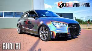 With more than 100 colors from which to choose, wrap film series 1080 offers an unparalleled combination of shades and finishes to create truly unique and innovative designs. Epic Design On A Psychedelic Flip Audi A1 By X Carwrapping Youtube
