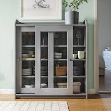 Ikea Hauga Storage Combination Gray Glass Cabinet Doors Ikea Glass Door Cabinet Ikea