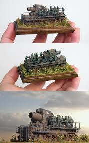 Morser Karl Scale Models Military Diorama Miniatures